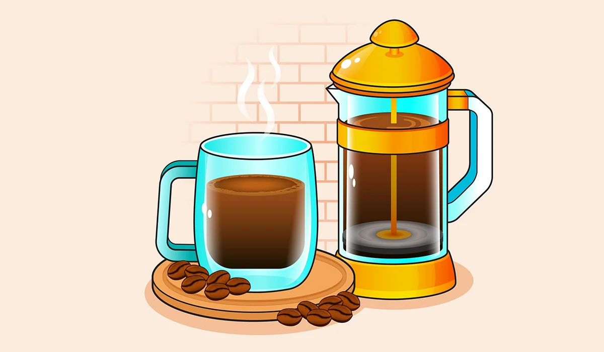 قهوه امریکانو با یخ