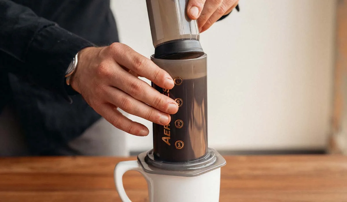 طرز تهیه قهوه با ایروپرس